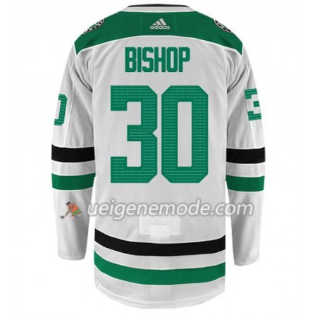 Herren Eishockey Dallas Stars Trikot BEN BISHOP 30 Adidas Weiß Authentic